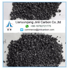 Chine graphite artificiel de coke de pétrole de haute qualité à faible teneur en soufre 1-5mm 0.5-5mm 2-5mm 3-8mm